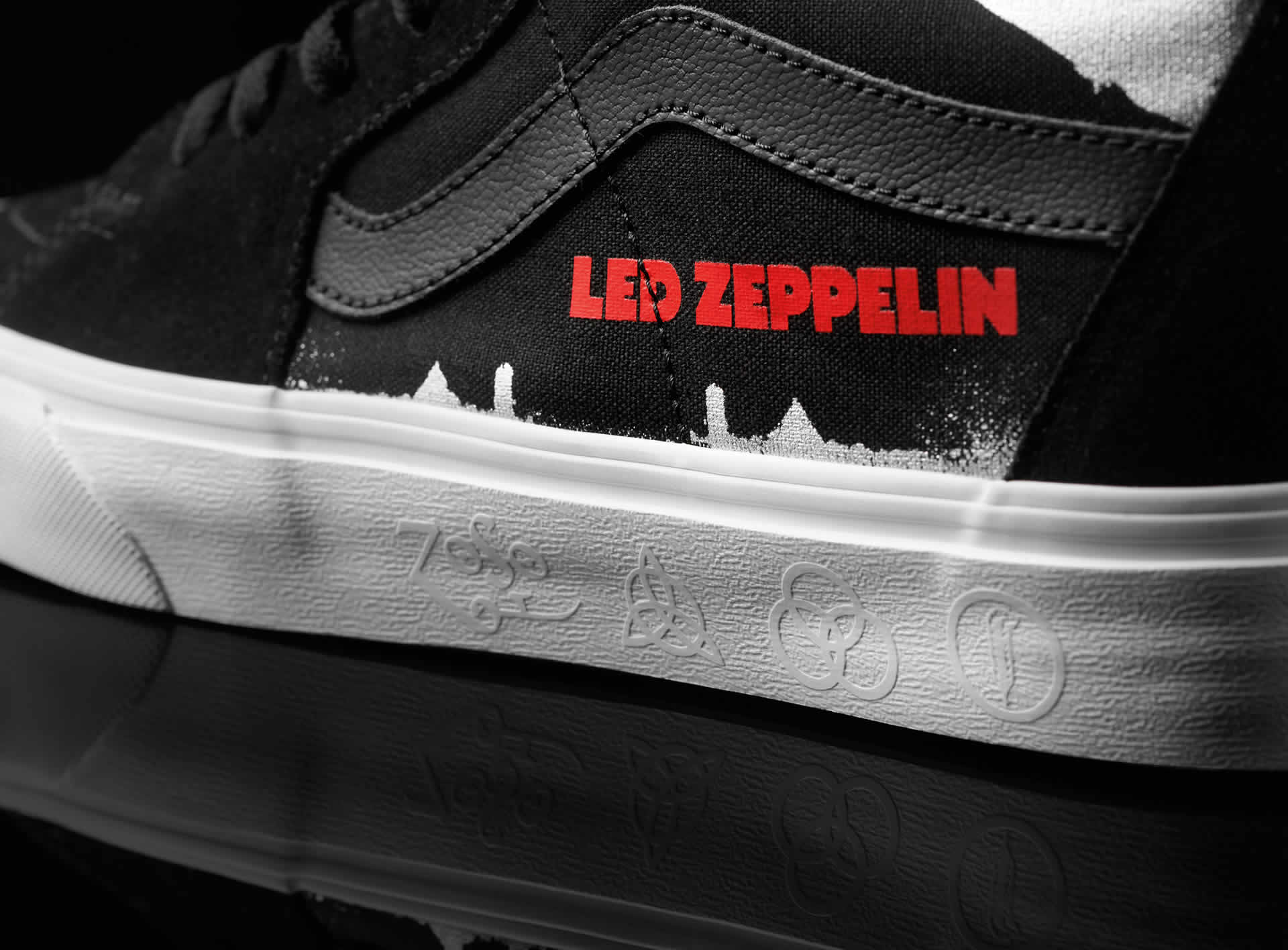 vans led zeppelin collab